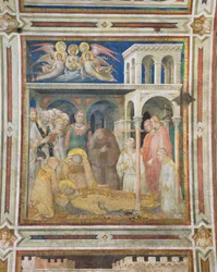 St. Martins død, fra St. Martins liv, ca. 1322-26